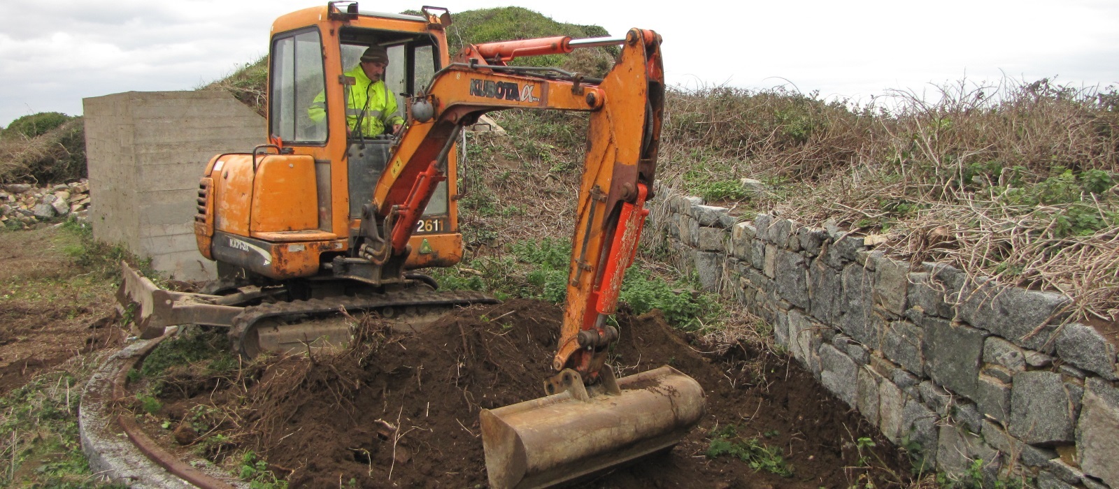 drainage installation